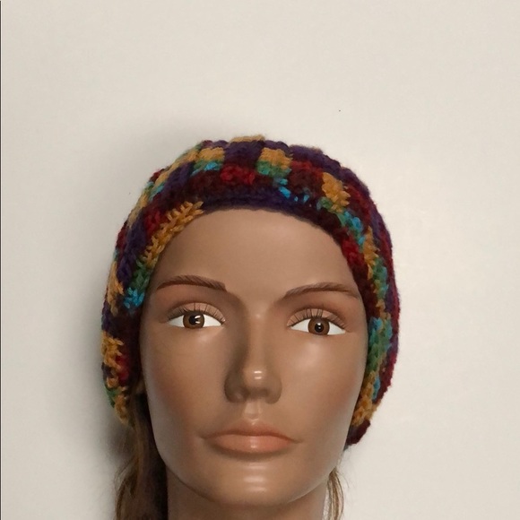 Winter beanie hat adult or teen Unisex handmade - Picture 3 of 3